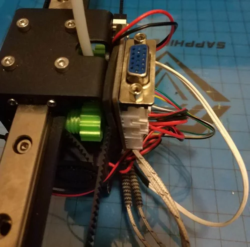 Swappable hotend view