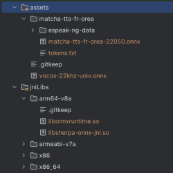 Expected Assets Tree Structure