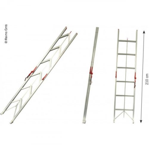 Folding ladder 2.10m