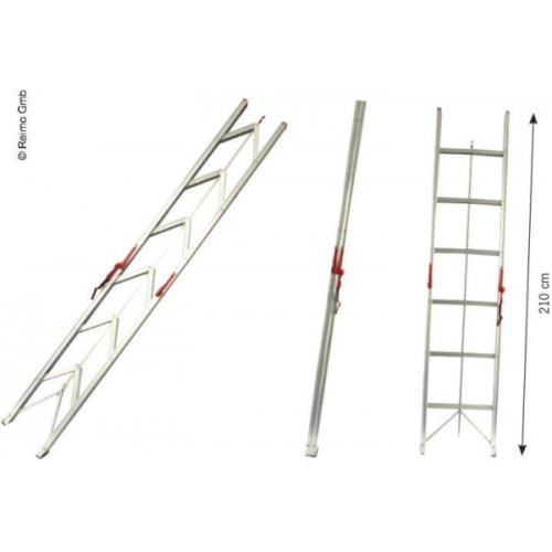 Folding ladder 2.10m